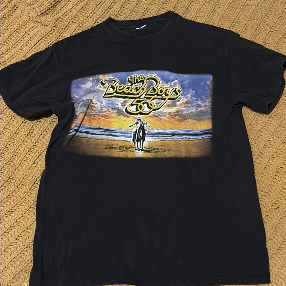 The Beach Boys Black Graphic T-Shirt